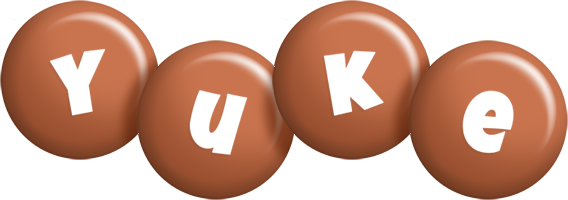 Yuke candy-brown logo