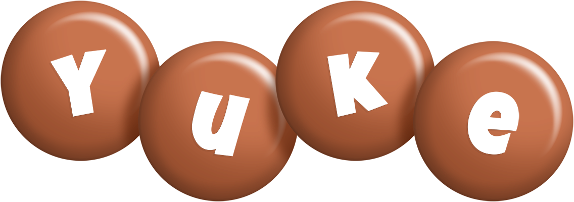 Yuke candy-brown logo