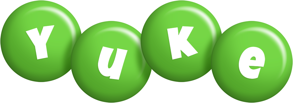 Yuke candy-green logo