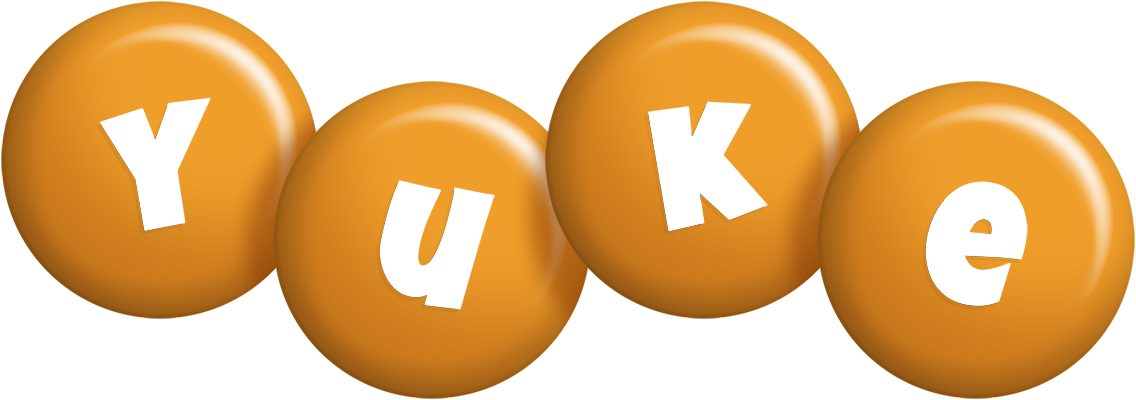 Yuke candy-orange logo
