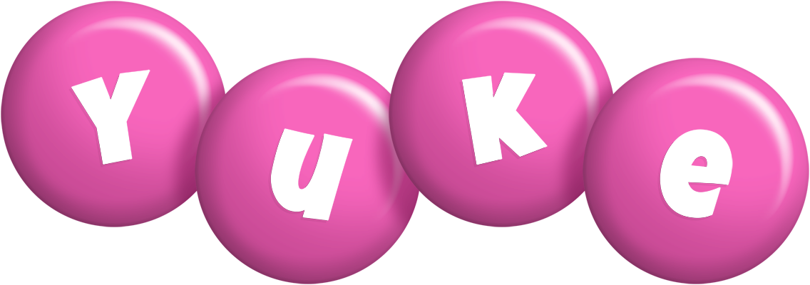 Yuke candy-pink logo