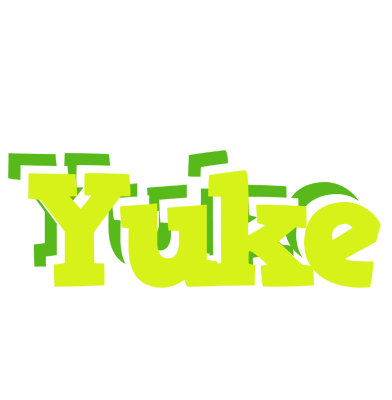 Yuke citrus logo