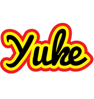 Yuke flaming logo