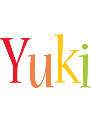 Yuki birthday logo