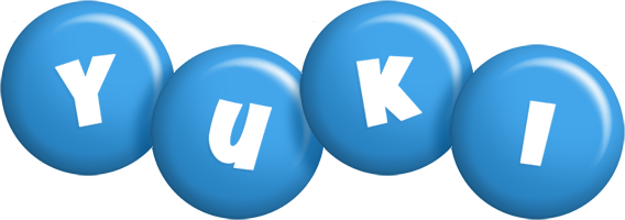 Yuki candy-blue logo