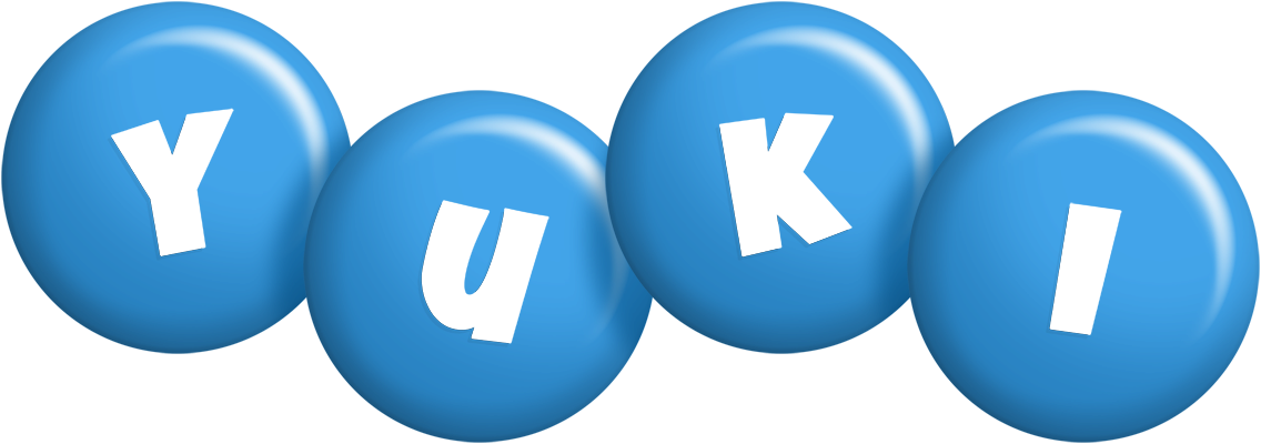 Yuki candy-blue logo