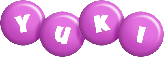 Yuki candy-purple logo