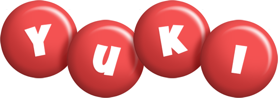Yuki candy-red logo
