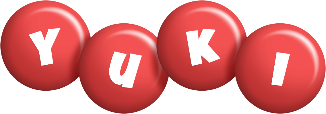 Yuki candy-red logo