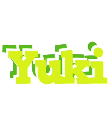 Yuki citrus logo
