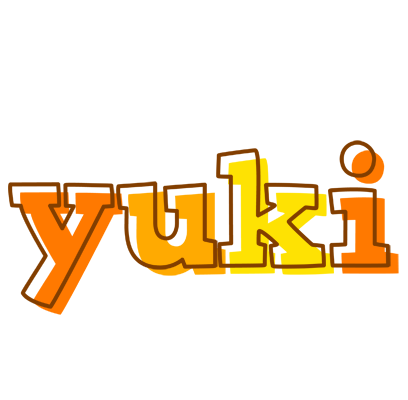 Yuki desert logo
