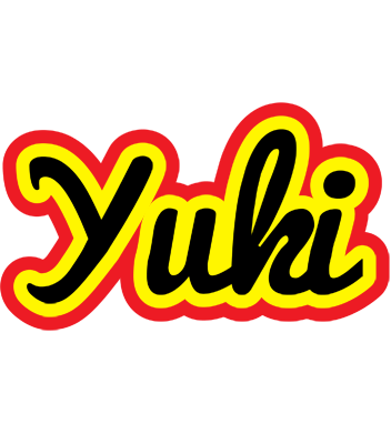Yuki flaming logo