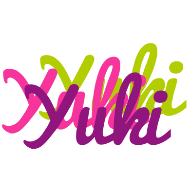 Yuki flowers logo