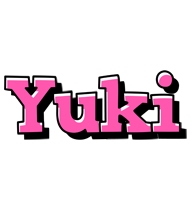 Yuki girlish logo