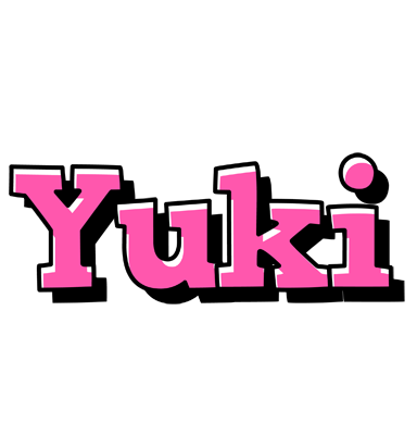 Yuki girlish logo