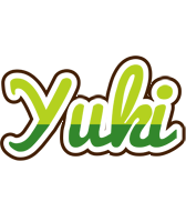Yuki golfing logo