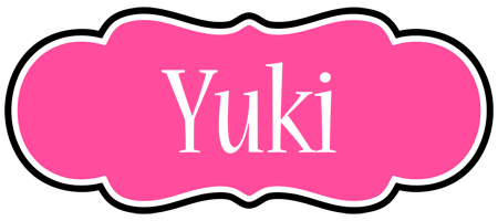 Yuki invitation logo