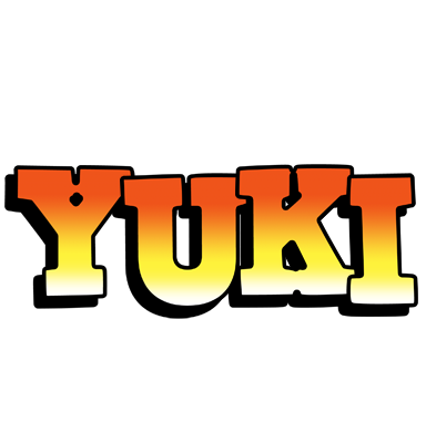 Yuki sunset logo