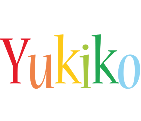 Yukiko birthday logo