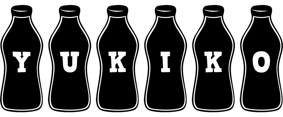 Yukiko bottle logo