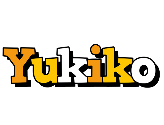 Yukiko cartoon logo