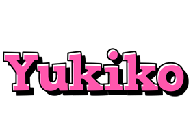 Yukiko girlish logo