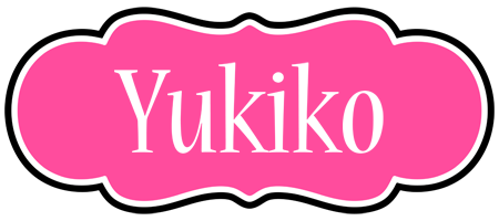 Yukiko invitation logo