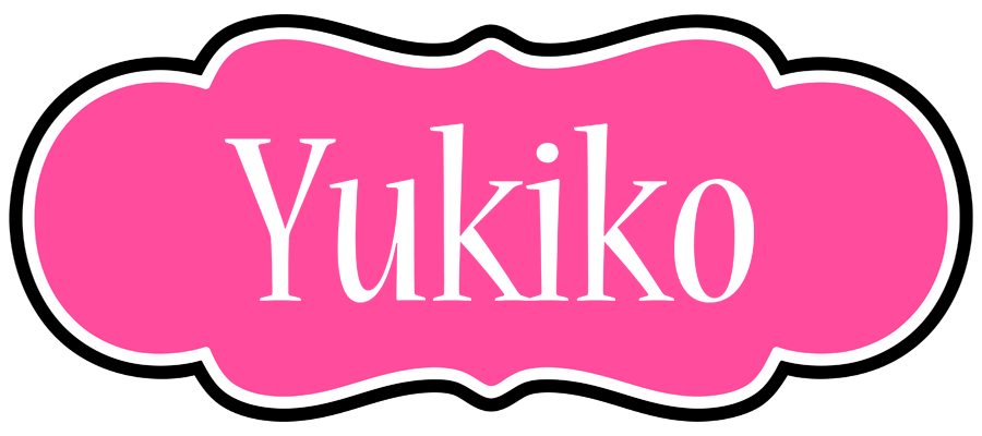 Yukiko invitation logo