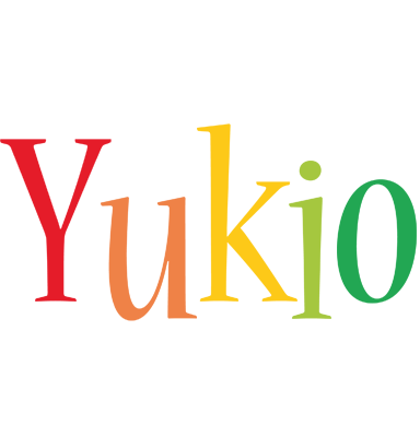 Yukio birthday logo