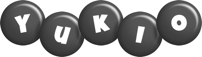 Yukio candy-black logo