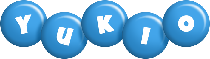 Yukio candy-blue logo