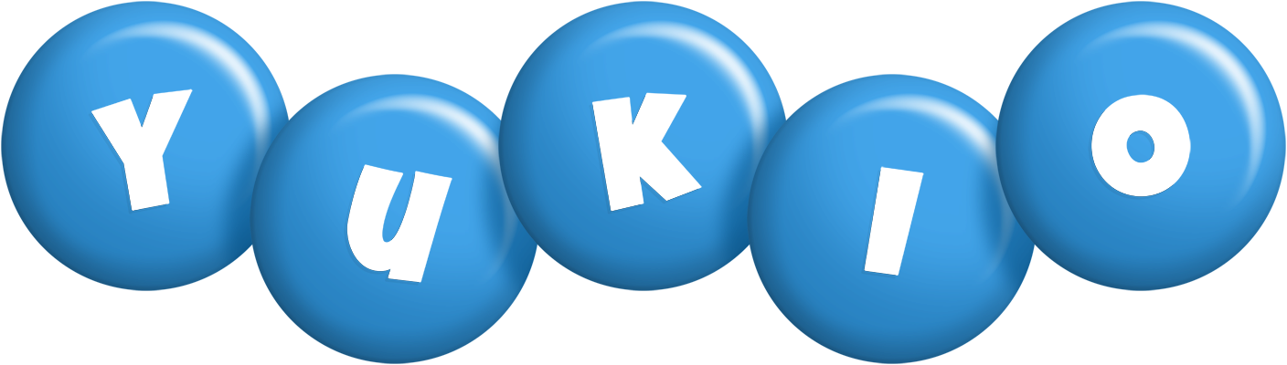 Yukio candy-blue logo
