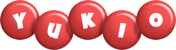Yukio candy-red logo