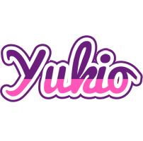 Yukio cheerful logo