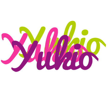 Yukio flowers logo