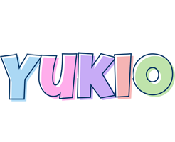Yukio pastel logo