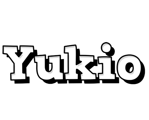 Yukio snowing logo