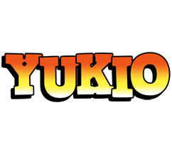 Yukio sunset logo