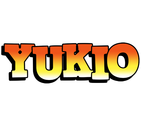 Yukio sunset logo