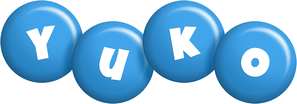 Yuko candy-blue logo