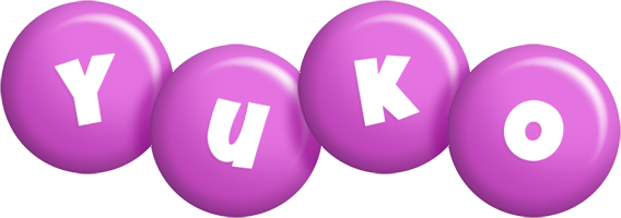 Yuko candy-purple logo