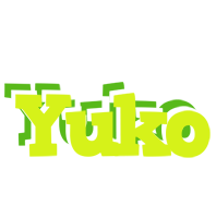 Yuko citrus logo