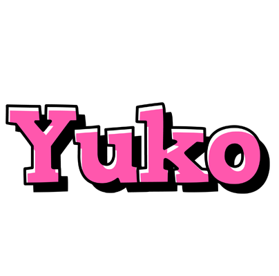 Yuko girlish logo
