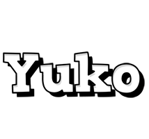 Yuko snowing logo