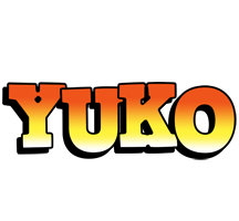 Yuko sunset logo