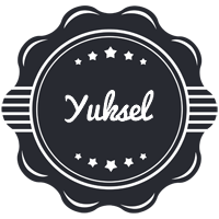 Yuksel badge logo