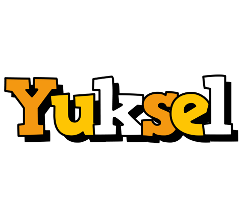 Yuksel cartoon logo