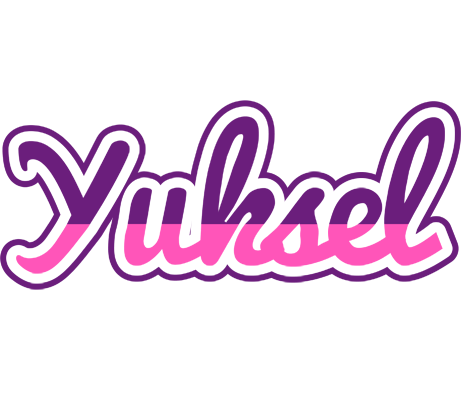 Yuksel cheerful logo