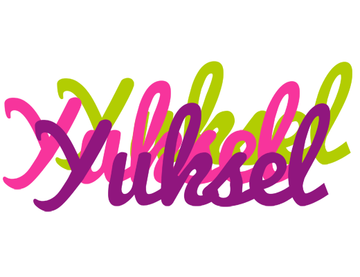 Yuksel flowers logo