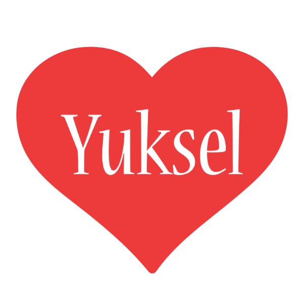 Yuksel love logo